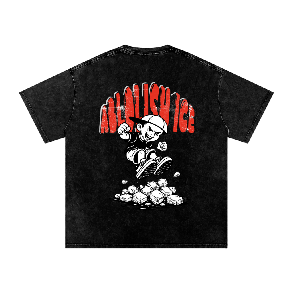 ABOLISH ICE VINTAGE WASH TEE